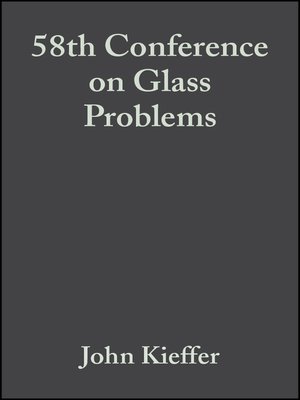 cover image of 58th Conference on Glass Problems